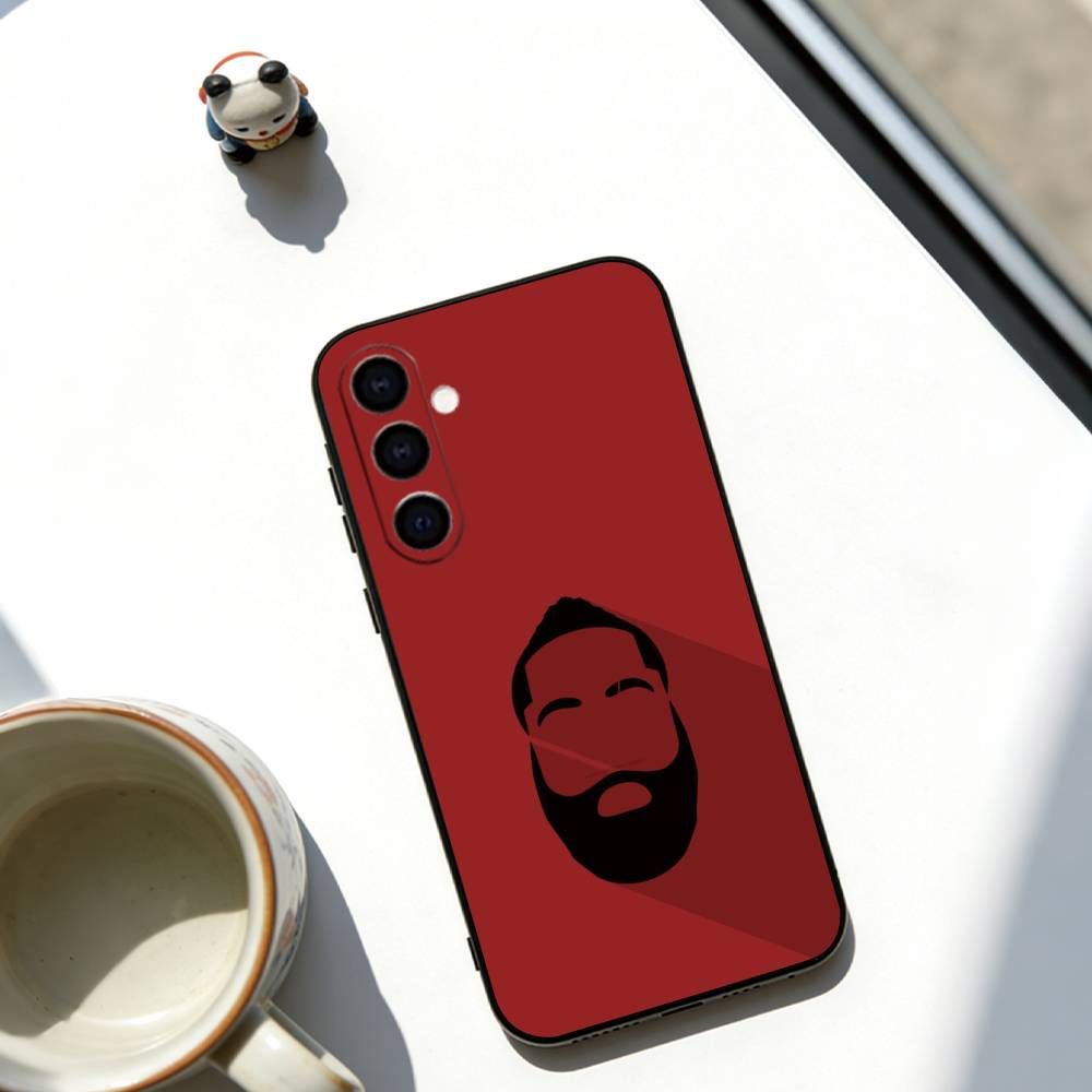 James Harden Phone Case For Samsung Galaxy A73,A72,A71,A70,A53,A52,A51,Soft Black Cover