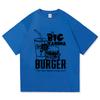 Funny Big Kahuna Burger T Shirt Healthy Breakfast Retro Fashion Men/women Clothing Vintage Harajuku High Quality Cotton Tshirts