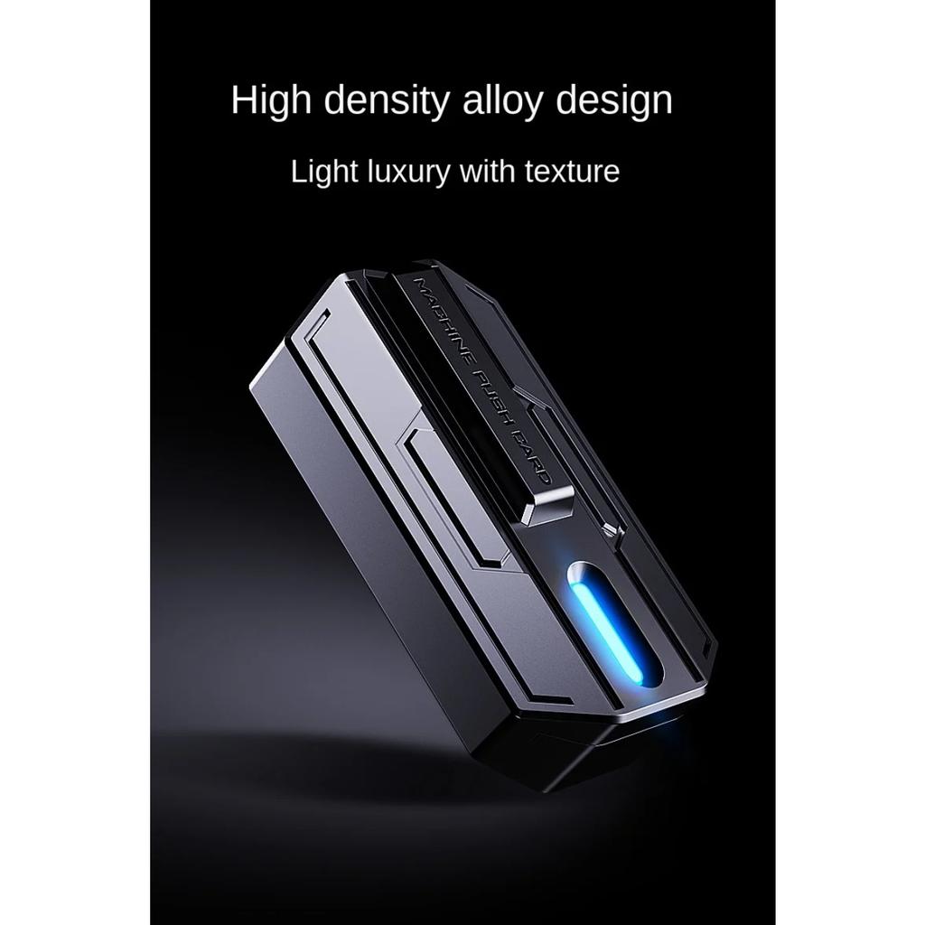 Pulse Pushing Card Fidget Toy Metal Zinc Alloy Mechanical Magnetic Stress Relief EDC Pop Coin Adults Technology Toy Anti Anxiety