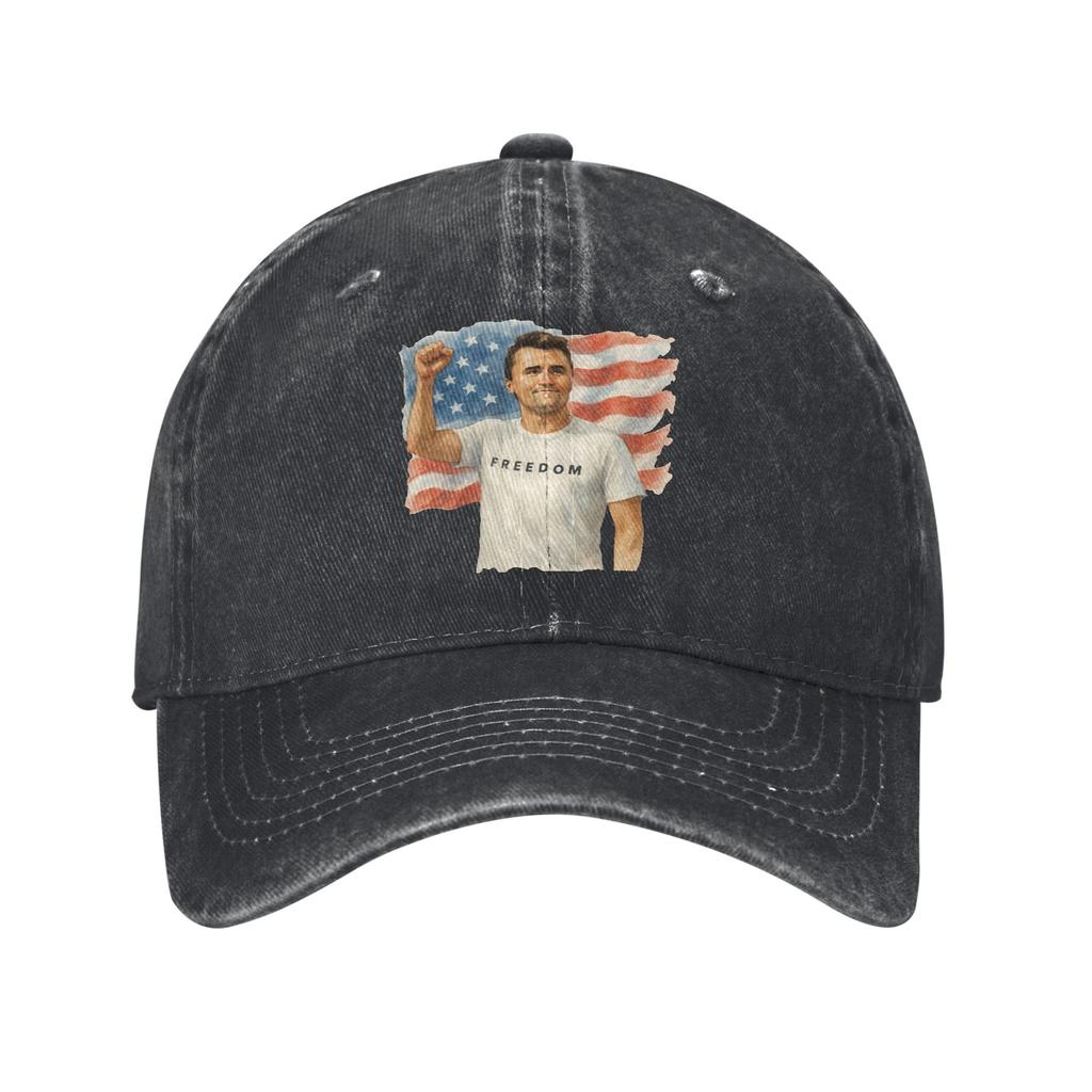 Baseball Cap Charlie Kirk Freedom Summer Street Style Trucker Hat UnisexTeens Design Hiking Fishing Wholesale Baseball Caps