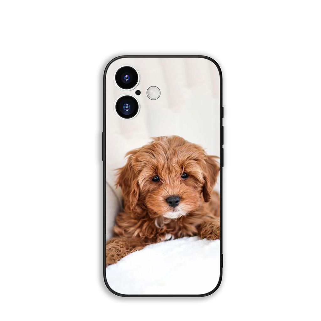 Чехол Cover для Samsung Galaxy A55 A56 A25 A36 A54 S8 S9 S21 S20 FE A53 A13 A12 A14 A33 A70 A71 A51 A21S Чехол Собака Пудель