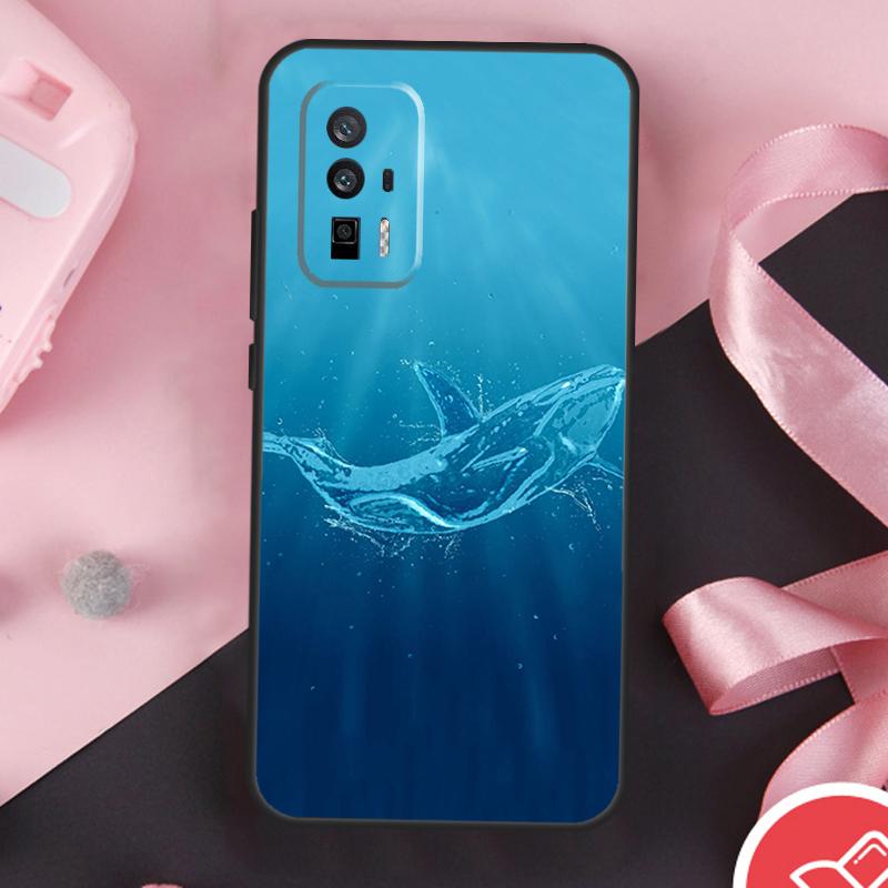 Чехол с акулой и косаткой для Xiaomi 11T 12T 13T 14T Pro Mi 15 13 14 Ultra POCO X7 Pro X3 X5 X6 F5 F6 F7