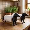Functional Dachshund Paper Towel Holder 3D Printed Dachshund Decor Stand  Home Decor