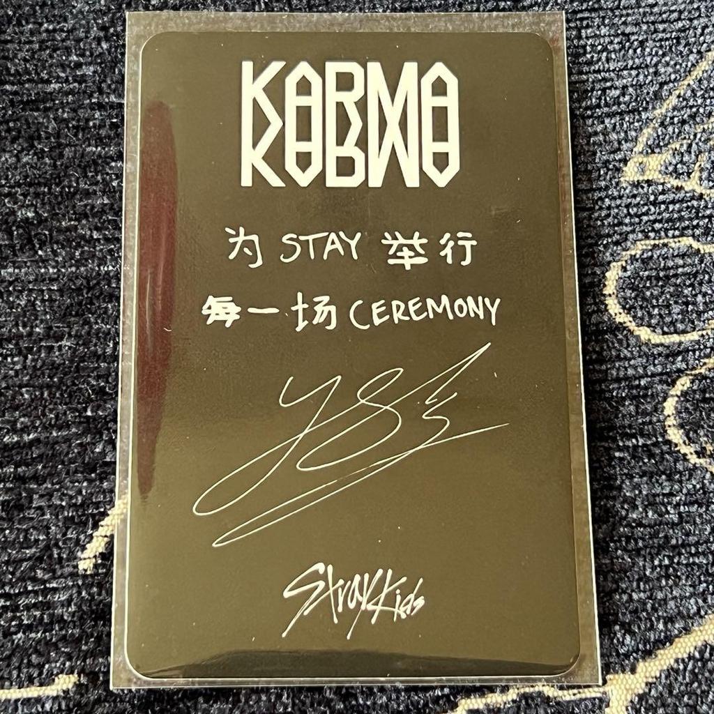 [USED] StrayKids KARMA STARRIVER Felix
