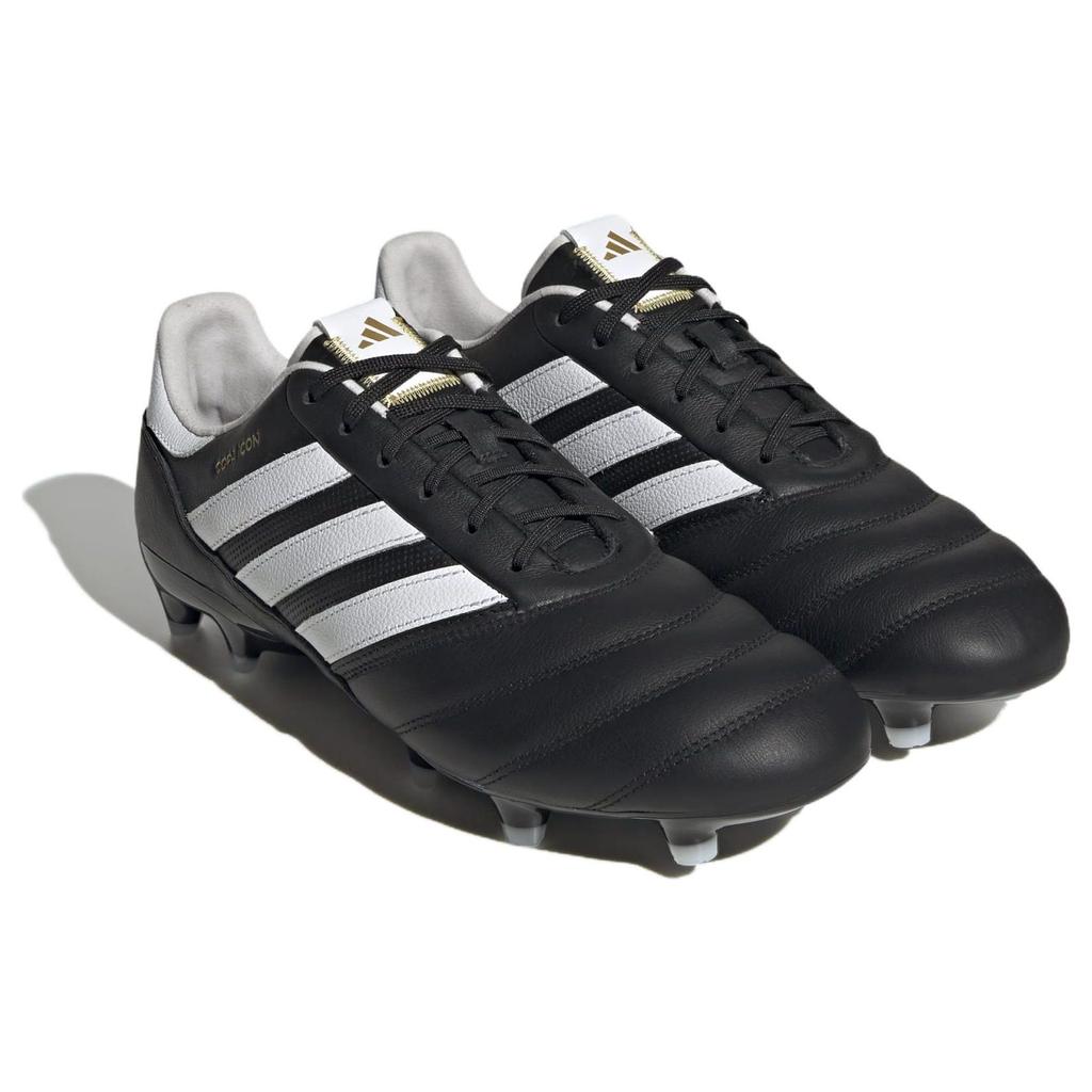 Adidas Copa Icon FG Black White Unisex Sneakers Core-Black Cloud-White Gold-Metallic HQ1033
