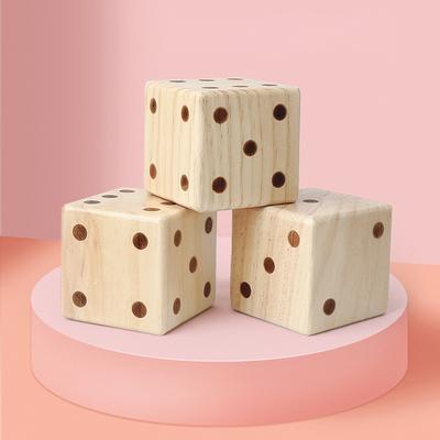 Гигантские кости для лесопилки Легкие Интерактивные ролевые кости Подходят для игр на открытом воздухе и в помещении, на пляже, для взрослых, в качестве подарков