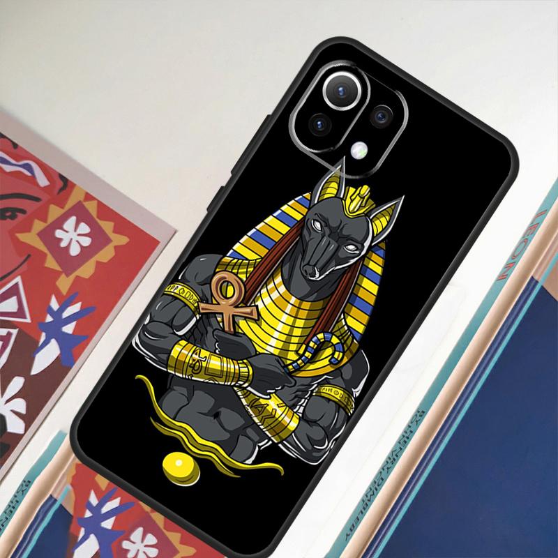 Anubis Egyptian God For Xiaomi 15 Ultra 14 13T 14T 15T 17 Pro Max Case For POCO X7 Pro X5 X6 F5 F6 F7 F8 Ultra