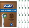 Braun Oral-B Genuine Basic Toothbrush Replacement Brush Set (16-Pack) EB20RB-16 Eco-Pack [Parallel Import]