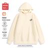 MINISO Men's Fleece Half-Zip Hooded Sweatshirt