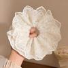Stylish Lace Hair Scrunchies No Damage Scrunchy Hair Bands Ponytail Holders for Thick Curly and Thin Fine Hair