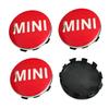 Для MINI Coopers JCW F54 F55 F56 F60 4 шт. 56 мм Стайлинг автомобиля Колпачки центральных отверстий колес Автомобильные колпаки на колеса Аксессуары для декора экстерьера mjewr55