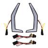 Fang Lights KRX 1000 Front LED Street Legal Light Kits For Kawasaki Teryx KRX 1000 2020 2025 2025 2025 2025, LED Grille Accent