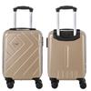 Set of 3 Rigid Suitcases (M-66cm) (S-56cm) (XS-45cm) PRICE CHAMPAGNE