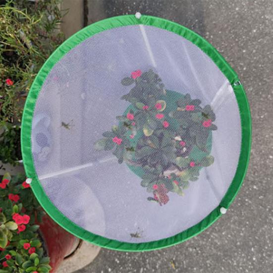 Мини-теплица для бабочек Yousheng Butterfly Habitat для внутреннего и наружного наблюдения, прочная многоразовая цилиндрическая клетка с видимой сеткой