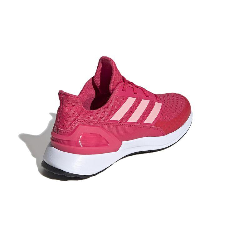 adidas Кроссовки для бега Run J Durable с низким верхом для детей Детские кроссовки для бега Красные FV4102