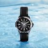 Использованный [Подарок: Полотенце для рук BULOVA] Часы BULOVA Мужские Автоматическая заводка Marine Star Черные 98B465 Официальный продукт для внутреннего рынка 3 года гарантии производителя