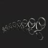 8pcs Double Leg Fishing Rod Guides Saltwater Fishing Rod Tip