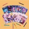 10-55pcsKpop DemonCoil Notebook Anime Huntrix Book Notebook Decorative Party Gift for Guest Birthday Party Supplies Kpop Warrior