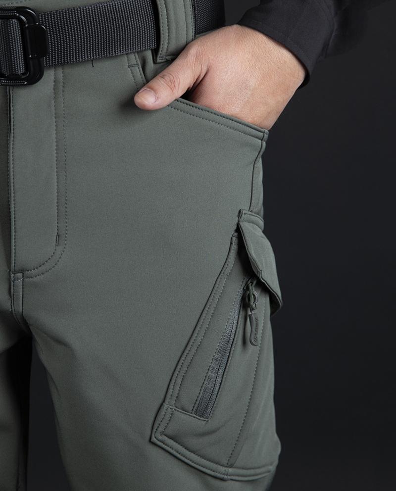 Зимние мягкие военные тактические брюки, мужские водонепроницаемые теплые брюки-карго на флисовой подкладке, повседневные ветрозащитные брюки для пешего туризма, катания на лыжах, сноуборде, снега, уличные брюки