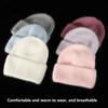 Winter Hat Rabbit Fur Winter Hats For Women Fashion Keep Warm Beanie Hats Solid Color Adult Head Cap