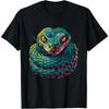 Women Men's T-Shirt Cotton Tops Summer Fashion Street Short Sleeve Tee Shirts 3D Snake Print Tees Female Male Clothing