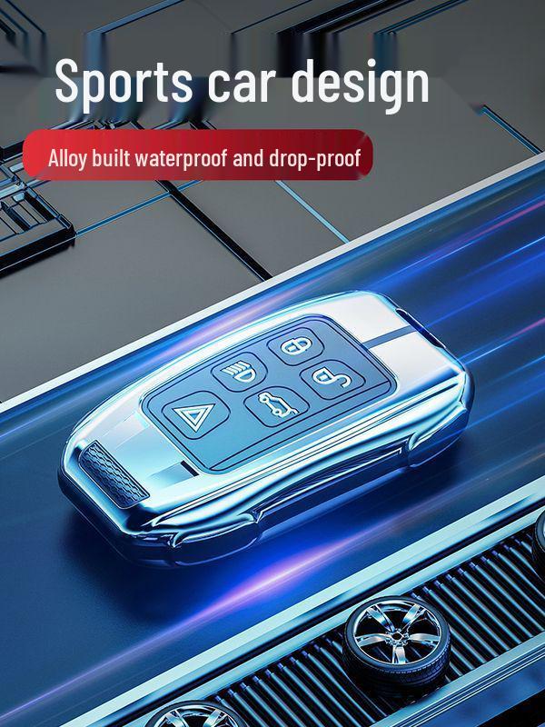 Чехол для ключа Jaguar для XEL, XFL, E-PACE, XJL, F-PACE - Роскошная защитная накладка