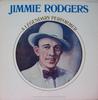 LP Record JIMMIE RODGERS - Jimmie Rodgers - A Legendary Perfor CPL12504 RCA 1978 US Blues Used