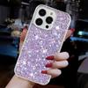 For iPhone 13 Pro 6.1 inch Case Stylish Epoxy Glittery Anti-drop TPU Phone Cover