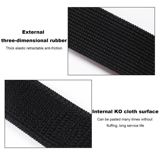 1 комплект, защитный чехол для удочки, многоразовая эластичная лента с застежкой, ремень для удочки, аксессуары для рыболовных снастей