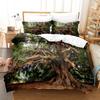 Комплект пододеяльников Natural Landscape Blue Sky Lawn Flower Double Queen King Size 2/3 шт. Полиэстеровое одеяло для детей, подростков и взрослых