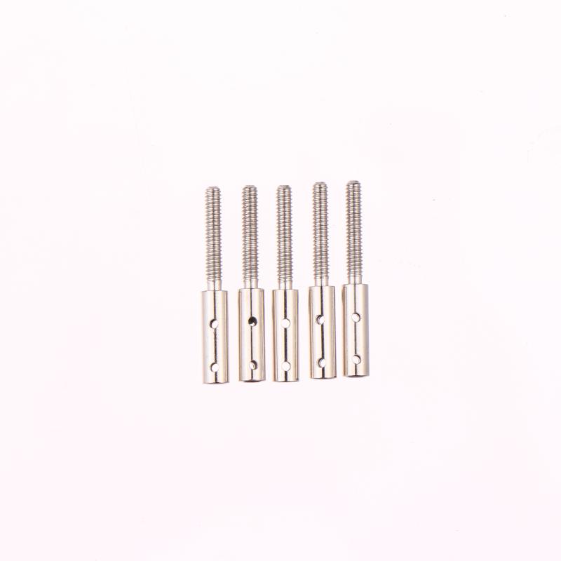 5PCS Metal Connecting M2 / M3 Rod / Push Rob Connecion Parts Fixed-wing Aircraft DIY Accessories