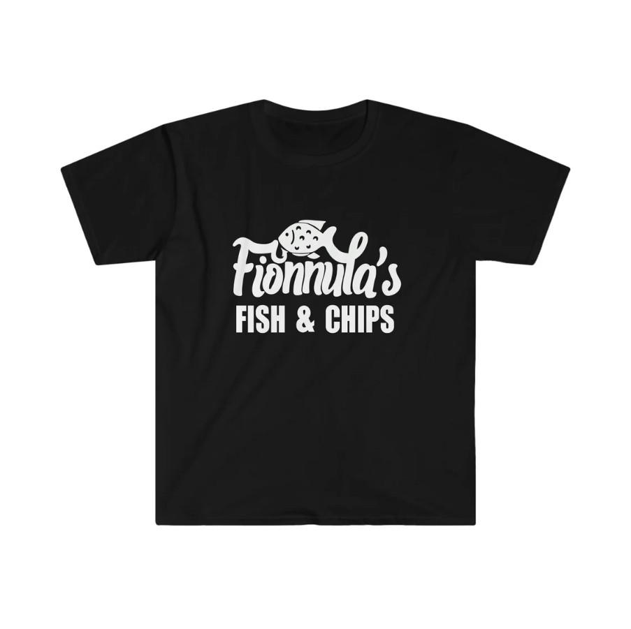 Fionnulas Fish and Chips Unisex Softstyle T-Shirt Unisex T-Shirt