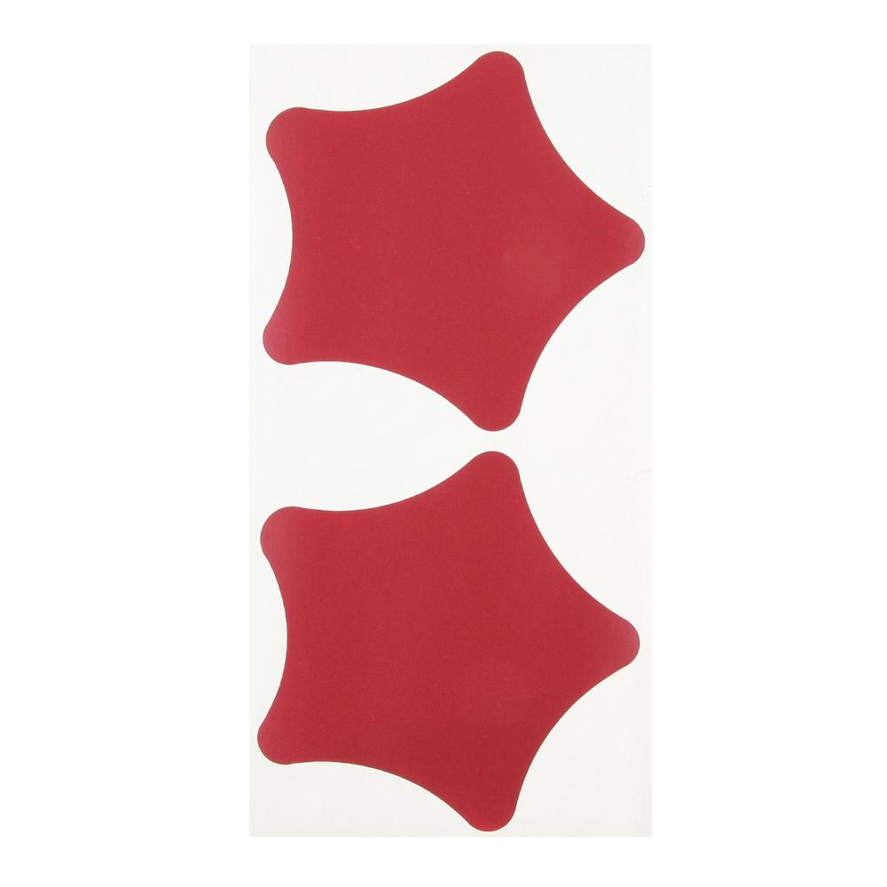 Shape Pentagram Scratch Coating Stickers Self-adhesive Scratch Card Sticker Multifunctional Labels