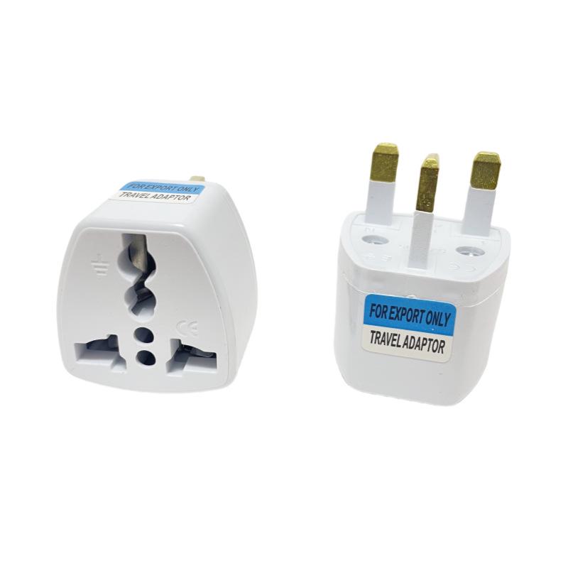 Universal Adapter: EU/US/Malaysia to UK Plug Converter