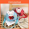 And Mouse Rabbit Shoulder Bag Adjustable Shoulder Strap Childrens Zipper Design