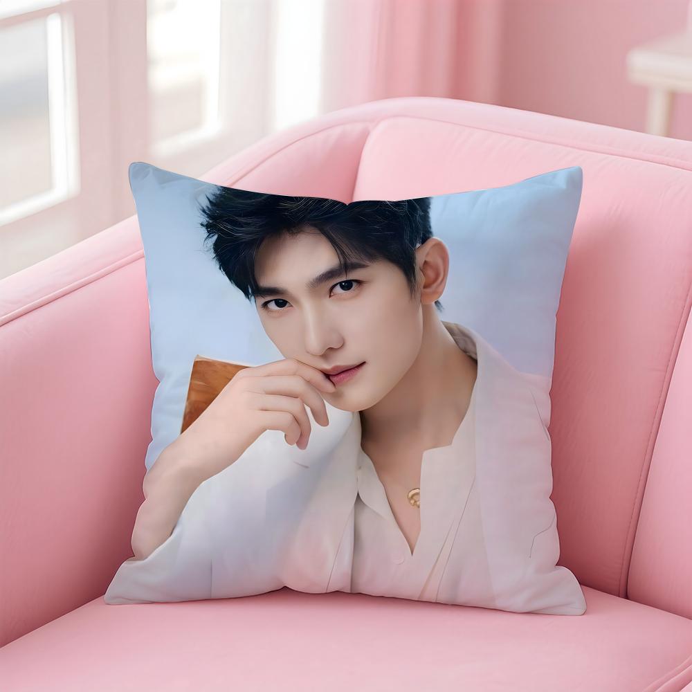 actor handsome YYang Yang Cushion Cover Pillow Case Soft Skin Friendly Fabric Concealed Zipper