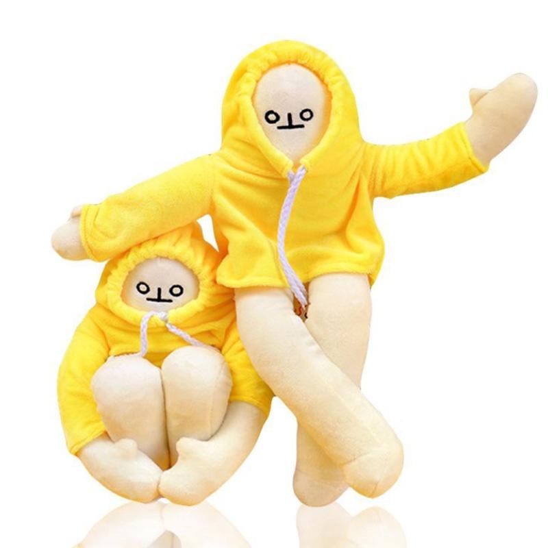 65 см 40 см 18 см банан человек мягкие игрушки кукла плюшевый снятие стресса аниме плюшевый мягкий банан