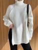 Водолазка свитер пальто осень и зима свободный вязаный свитер