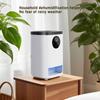 Dehumidifier Water Full Self-Stop Digital Display Screen Intelligent Touch Control Adjustment Efficient Dehumidification