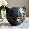 Resin Tiny Cat Figurines Home Decorations Animal Sculpture Miniature Cat Souvenir Home Decor for Living Room Bedroom