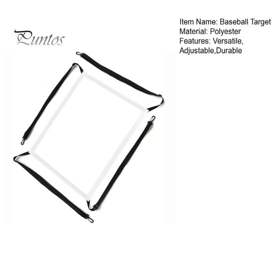 Бейсбольная мишень для удара Сетка Регулируемая точность зоны удара Мишень для подачи для любителей бейсбола Тренировка ударов Метание Ватина Ловля ловли