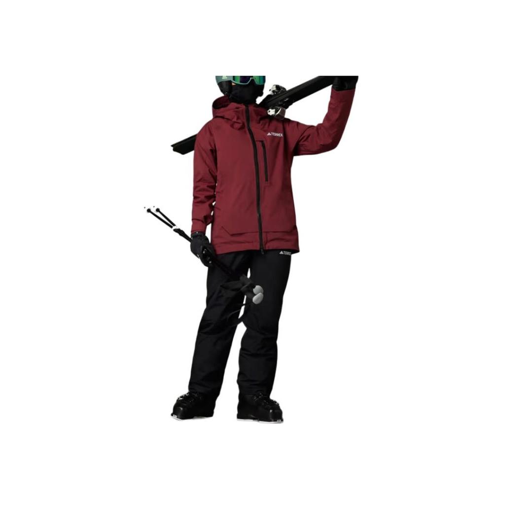 adidas Куртка Xperior 2L Insulated RAIN.RDY Ski Удобная Ветрозащитная Модная Куртка Женская Куртка Shadow-Red IB4227