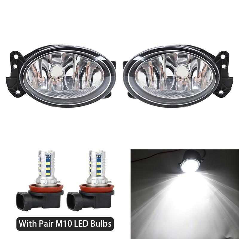 Fog Lamp Assembly For Mercedes-Benz W211 W204 W164 2002-2009 Front Bumper Anti Fog Light A1698201556 A1698201656