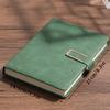 A5 Size A5 Notebook Horizontal Line Loose-Leaf Book New Leather Notebook