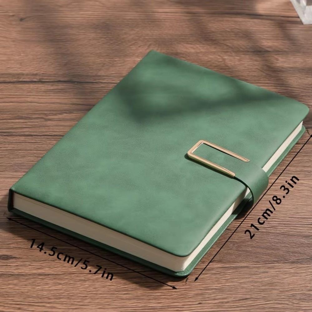 A5 Size A5 Notebook Horizontal Line Loose-Leaf Book New Leather Notebook