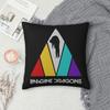 Подушка квадратная с чехлом Imagine Dragons Чехол для подушки Наволочка Чехол для декоративной подушки для дома Спальни Автомобиля
