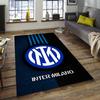 Internazionale Milano Design Area Rug - Non-Slip, Soft & Cozy Floor Mat for Living Room, Bedroom, Office - Indoor/Outdoor Decorative Carpet