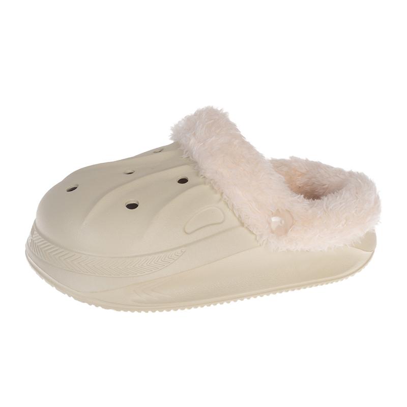 Kids Cotton Slippers Winter Warm Plush Clogs for Children Anti-slippery House Slides Casual Slip Ons Cotton Shoes Boys Girls New