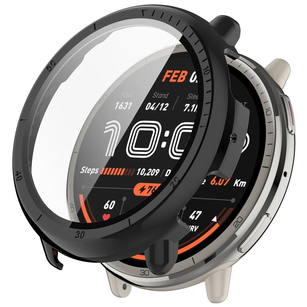 Защитный чехол для Amazfit Active 2 Полное покрытие Защитное стекло для экрана для Amazfit Active 2 Бампер Оболочка Аксессуары