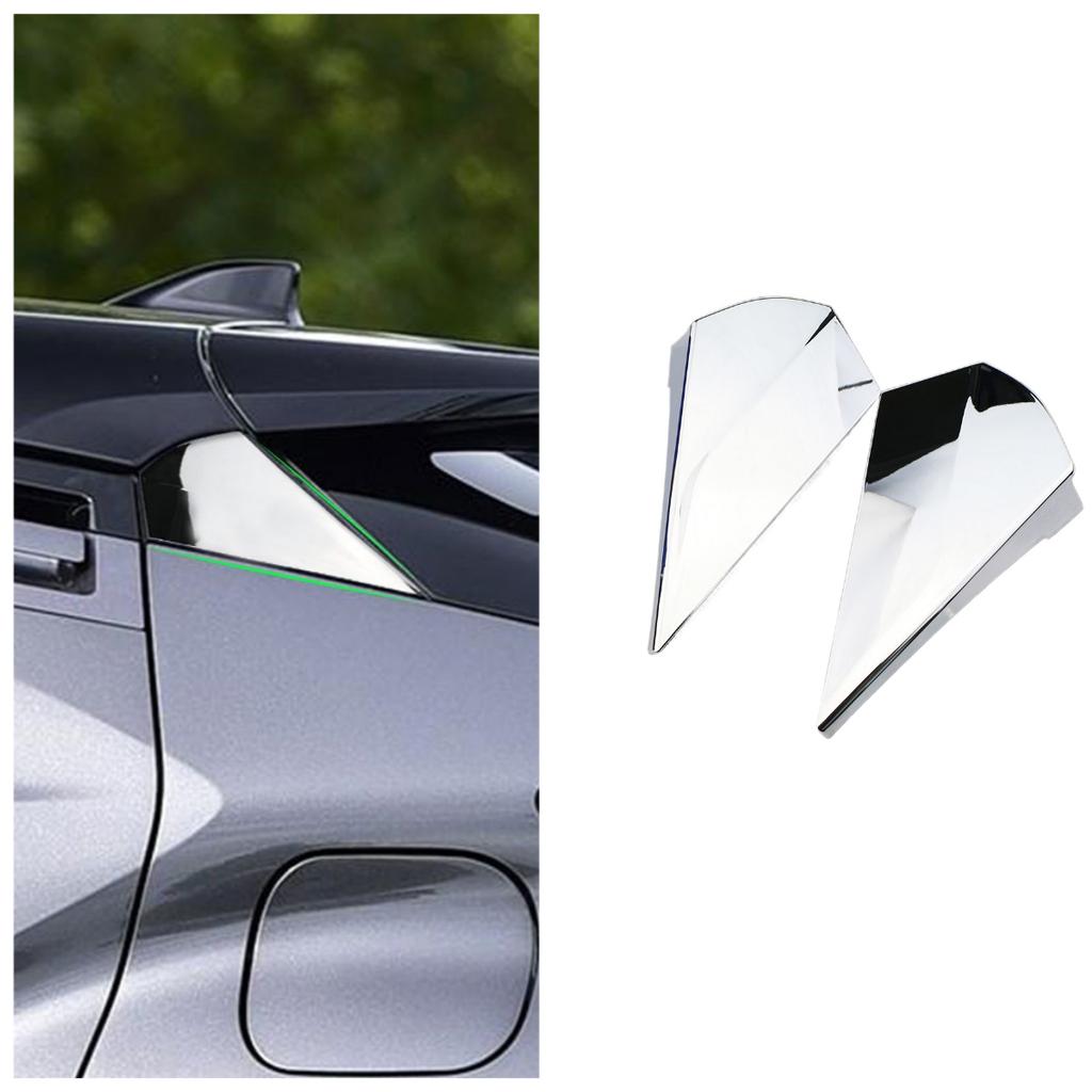 Car Rear Window Decorative Sequins Sticker for Toyota C-HR CHR C HR 2017-2020 Car Styling Sport Tuning Wide Body Kit Accessories